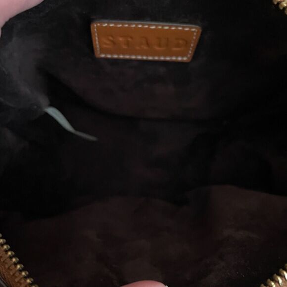 Staud Brown Leather Clutch - Picture 5 of 9